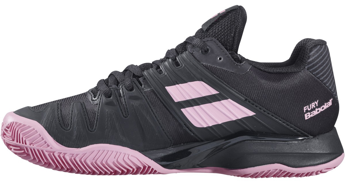 Babolat Propulse Fury Clay Women - black/geranium pink