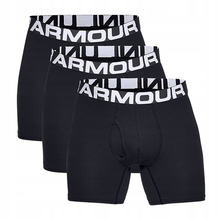 Under Armour UA Charged Cotton Boxerjock 3-Pack - black