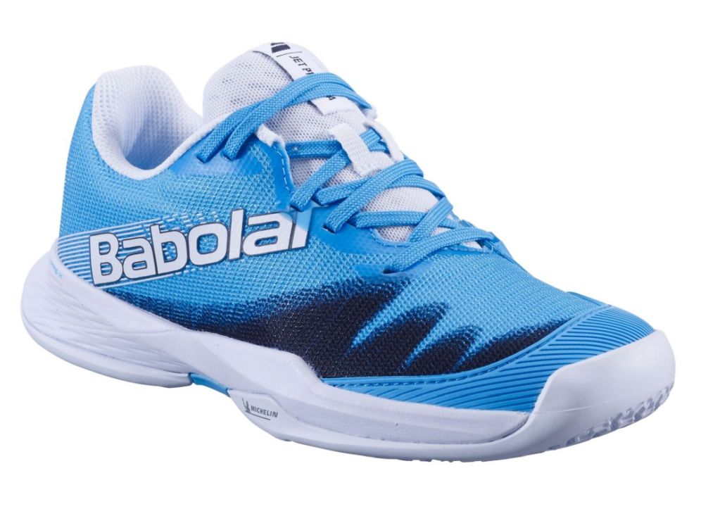 Babolat Jet Premura 2 JR - cyan blue/white