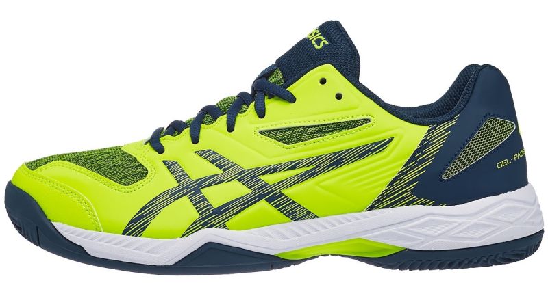 Asics Gel-Padel Exclusive 5 SG - safety yellow/mako blue