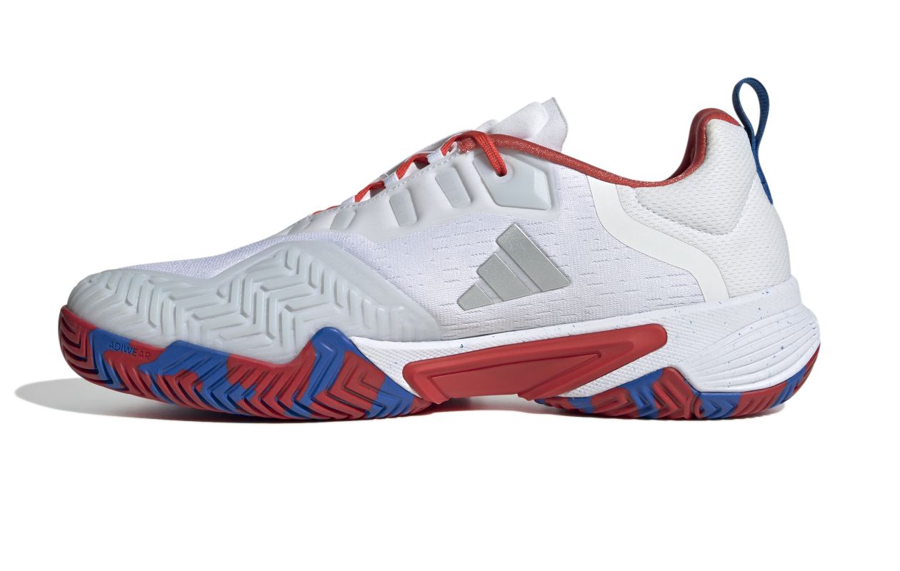 Adidas Barricade M - cloud white/silver metallic/bright royal
