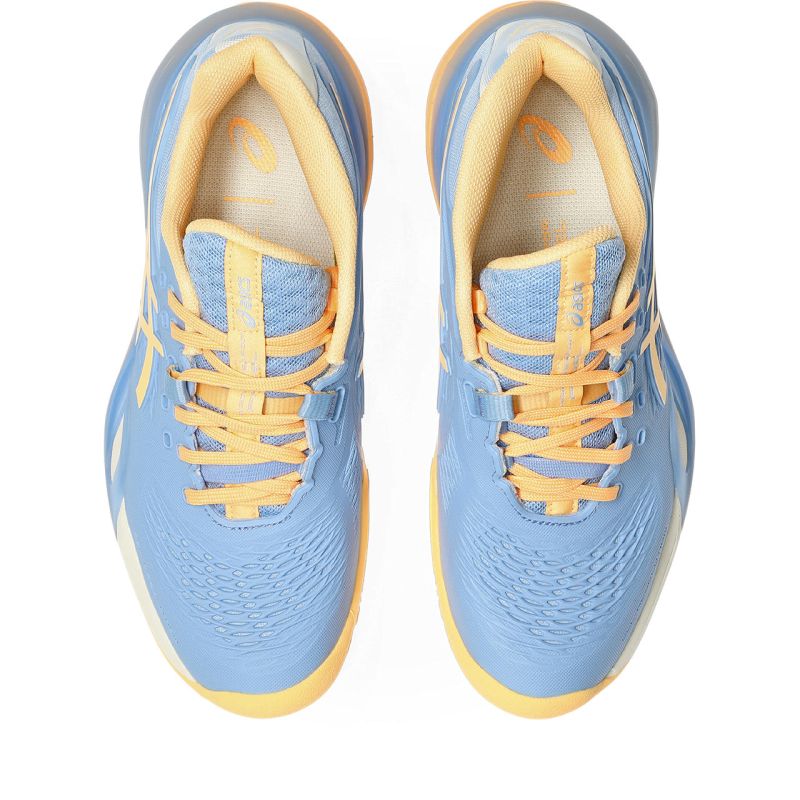 Asics Gel-Resolution X Padel - stone wash/orange glow