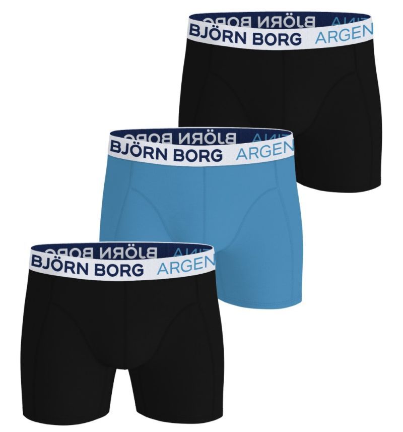 Björn Borg Cotton Stretch Argentina 3P - multicolor Björn Borg Cotton Stretch Argentina 3P - multicolor