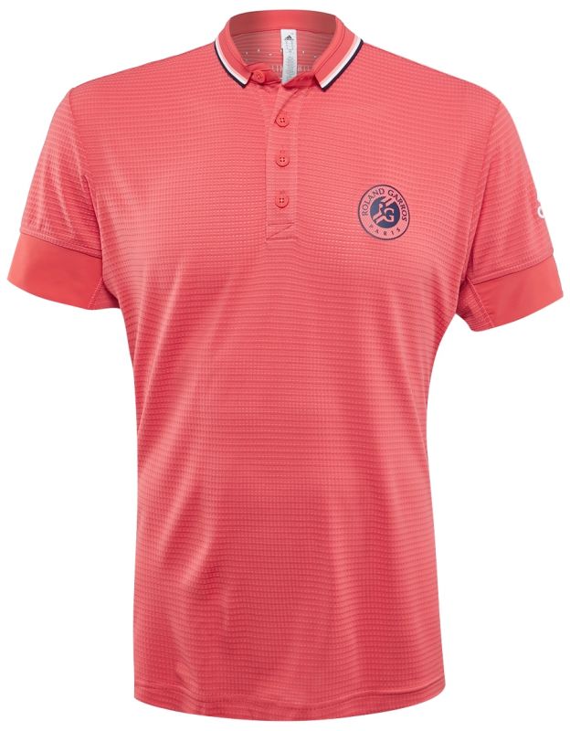 Adidas Climachill Polo Roland Garros - trace scarlet