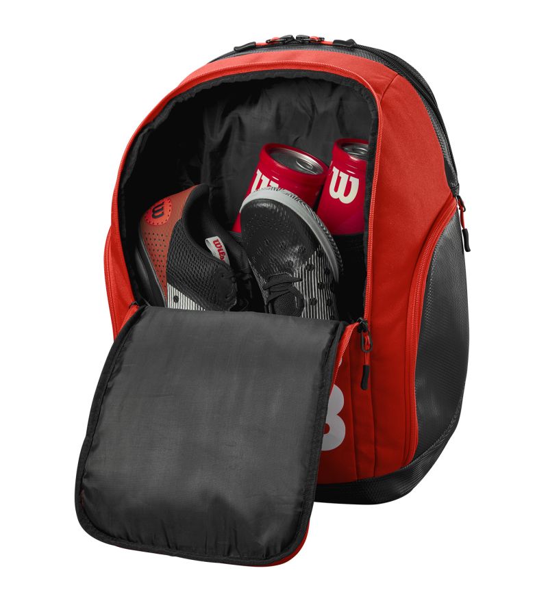 Wilson Tour Padel Backpack - red