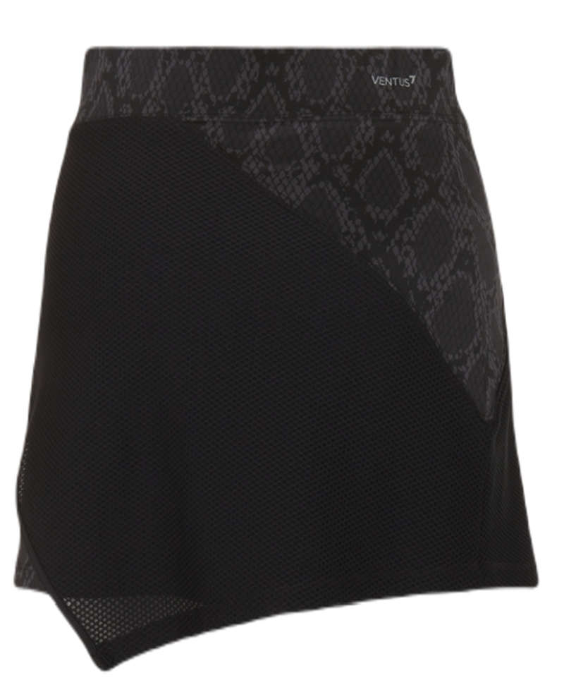 6RTN51_TJLHZ_2238-1Mpt2rXTYisheP EA7 Woman Jersey Miniskirt - black python