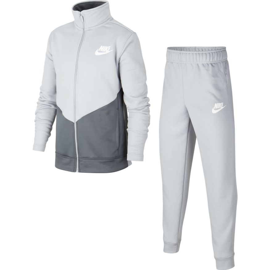 Nike Swoosh Core Tracksuit Futura - light smoke grey/iron grey/white Nike Swoosh Core Tracksuit Futura - light smoke grey/iron grey/white