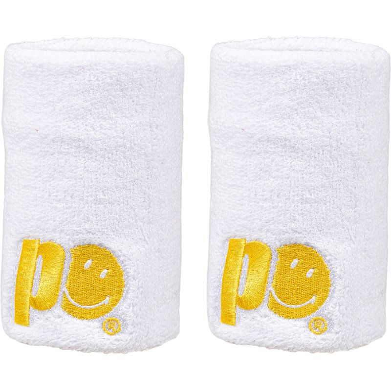 Frotka Prince X Smiley Wristband Long 2P - white