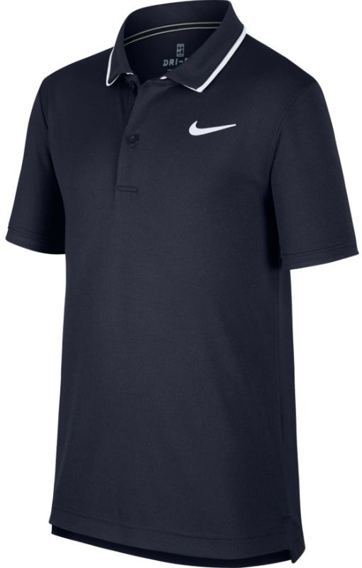 nike-court-b-dry-polo-team-obsidian-white-1 Nike Court B Dry Polo Team - obsidian/white