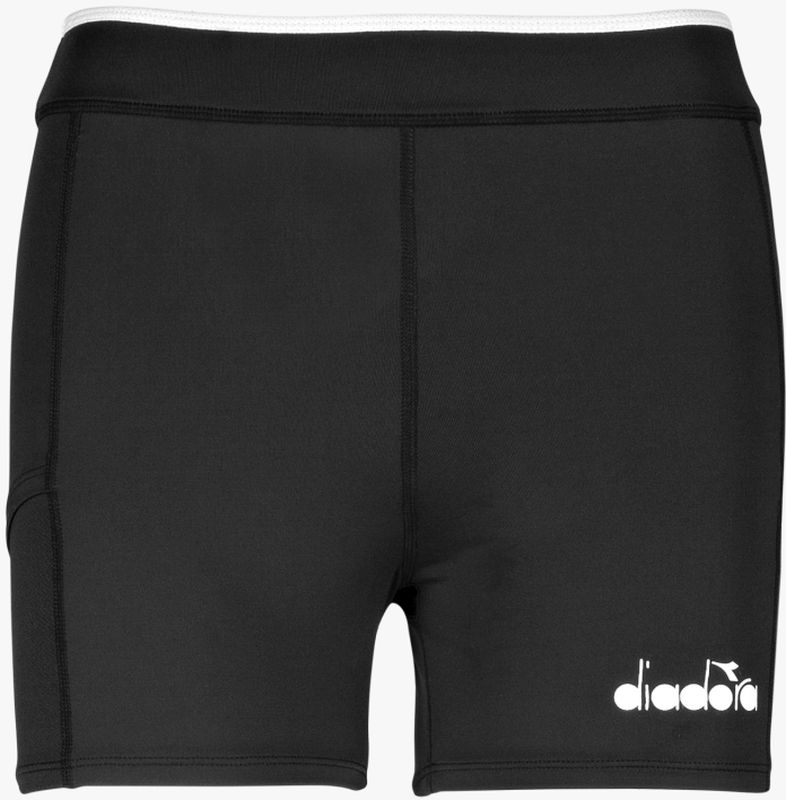 Diadora L. Short Tights Pocket - black Diadora L. Short Tights Pocket - black