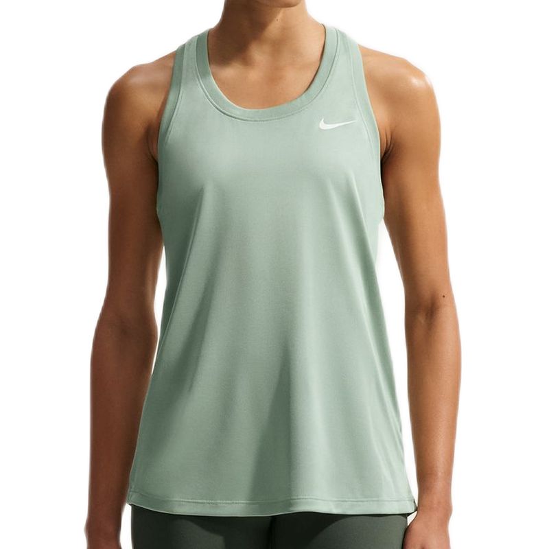Nike Dri-Fit Racerback Tank - steam/white