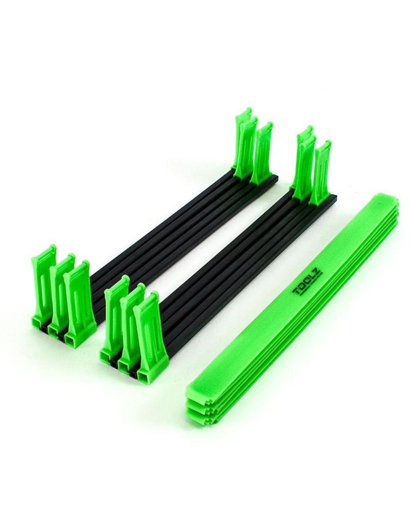 drabinkagreen Toolz Coordination Ladder with Hurdles 2m