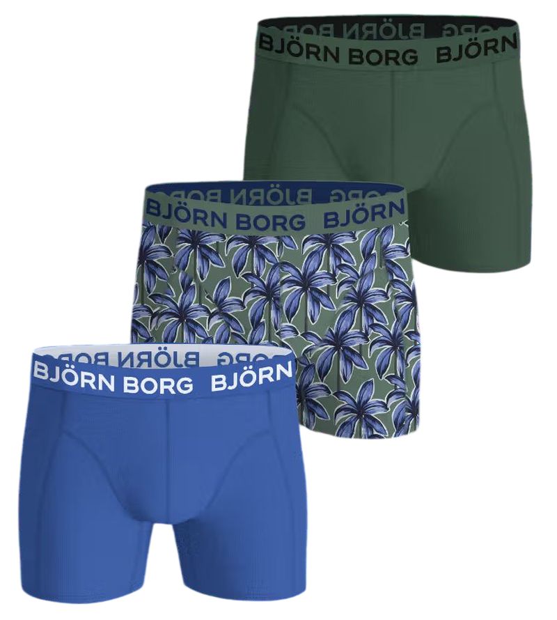 Björn Borg Cotton Stretch 3P - multicolor Björn Borg Cotton Stretch 3P - multicolor