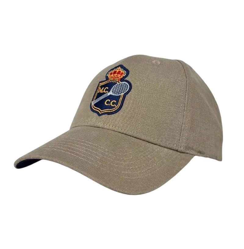 Monte-Carlo Country Club MCCC Washed Cotton - khaki Monte-Carlo Country Club MCCC Washed Cotton - khaki