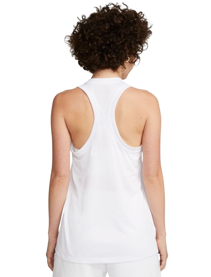 Nike Dri-Fit Racerback - white/black