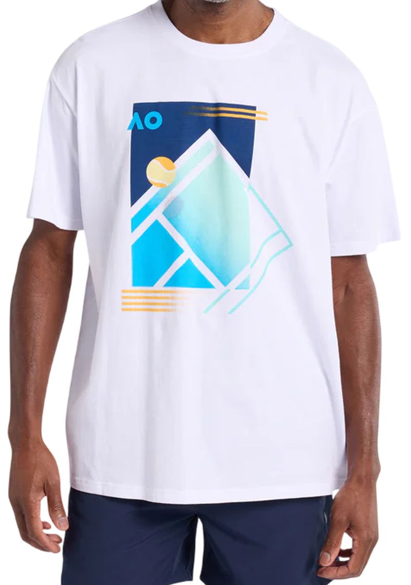 Australian Open Tennis Court Print