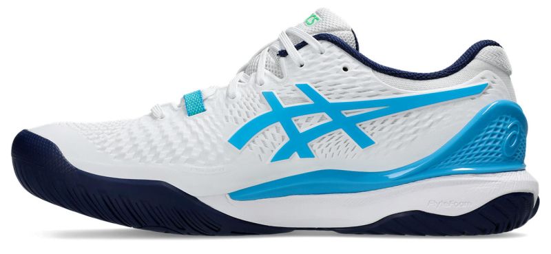 Asics Gel-Resolution 9 - white/digital aqua