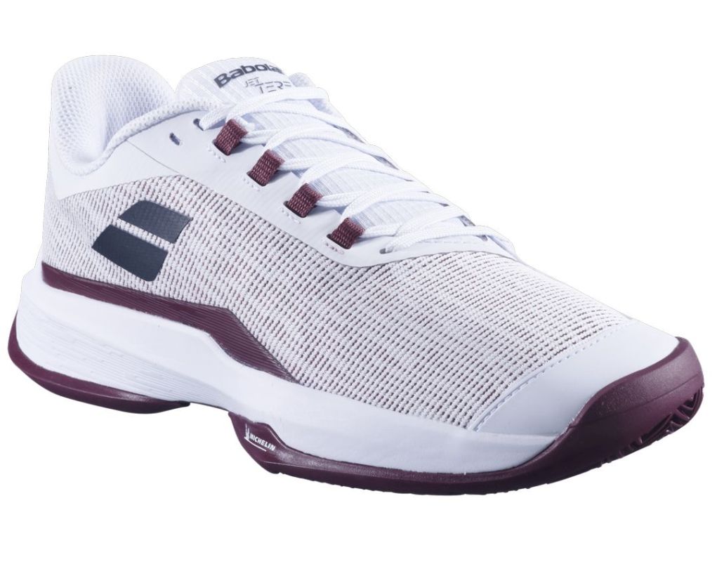 Babolat Jet Tere 2 Clay - white/port royale
