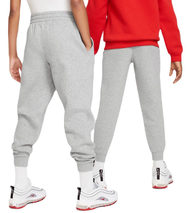 AURORA_FD3008-063_PHCFM001-2000 Nike Kids Club Fleece Jogger - dark grey heather/base grey/white
