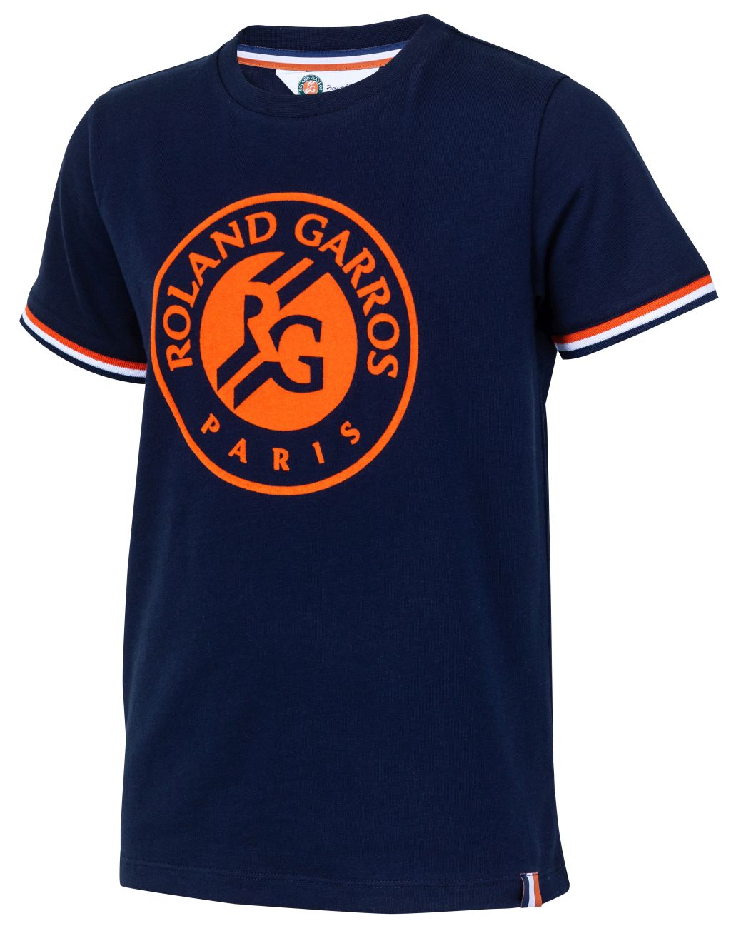 Roland Garros Tee Shirt Big Logo K - marine