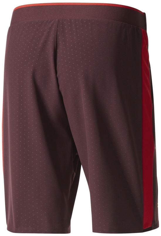 Adidas Barricade Woven Short - dark burgundy/scarlet