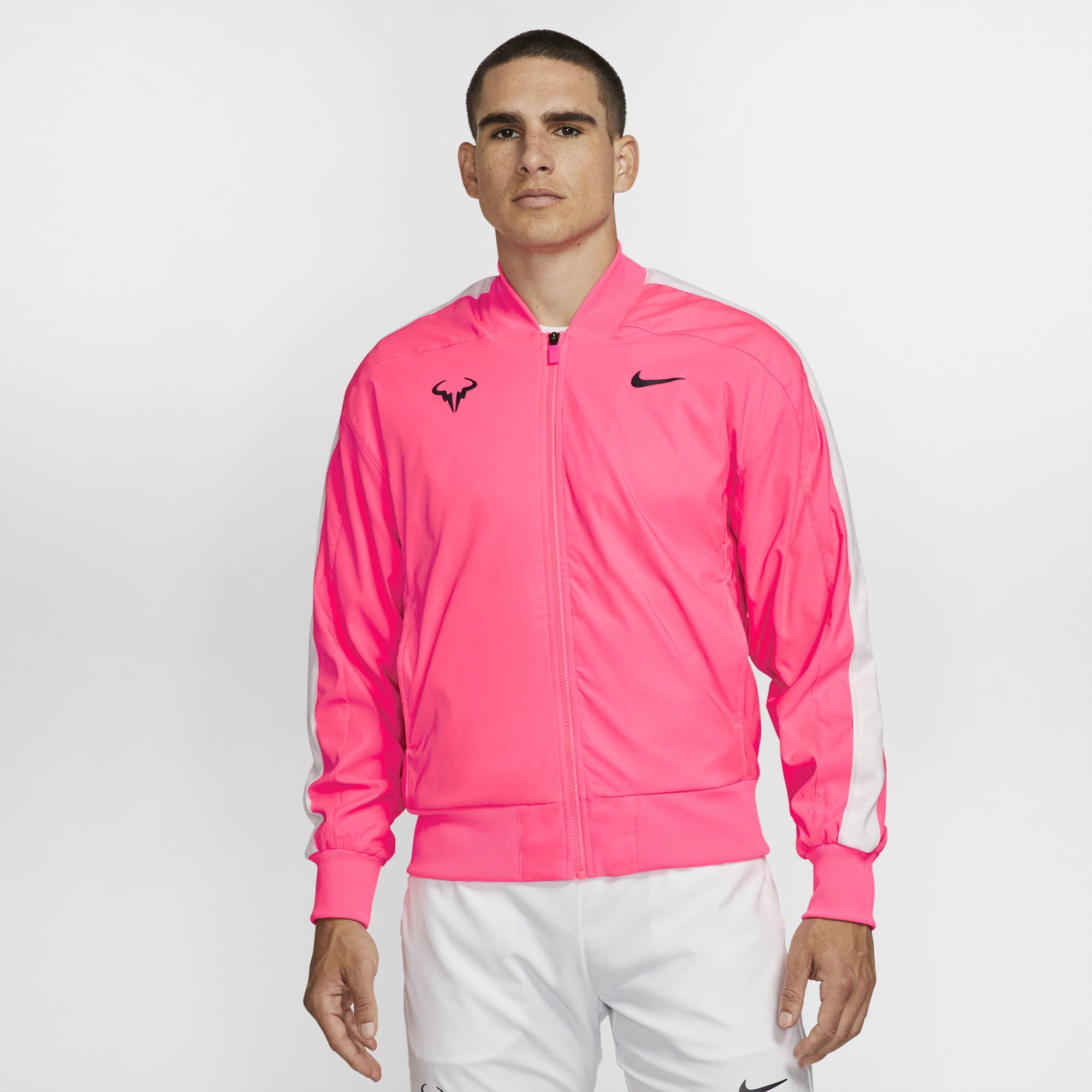 Nike Court Rafa Jacket - digital pink/gridiron