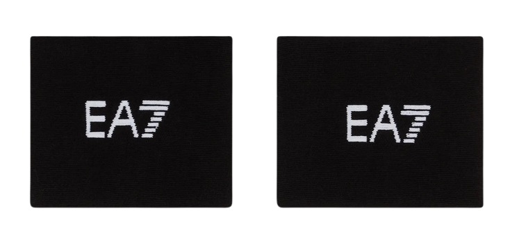 EA7 Tennis Pro Wristband - black/white