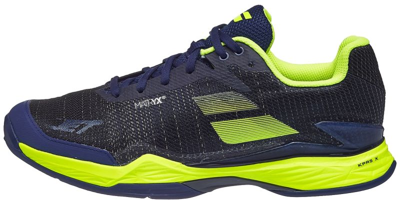 Babolat Jet Mach II Clay Men - estate blue/fluo yellow