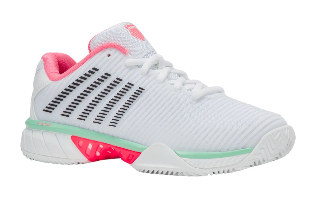 K-Swiss Hypercourt Express 2 Clay - white/neon pastel pink/black