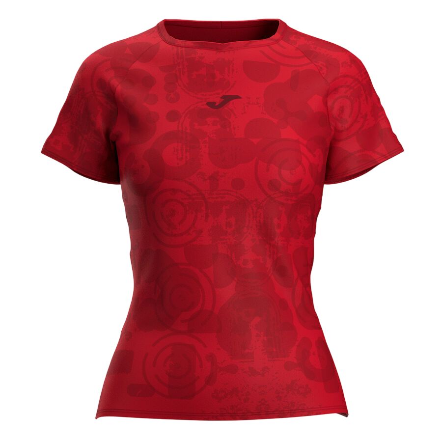 Damski T-shirt Joma Challenge Short Sleeve - red