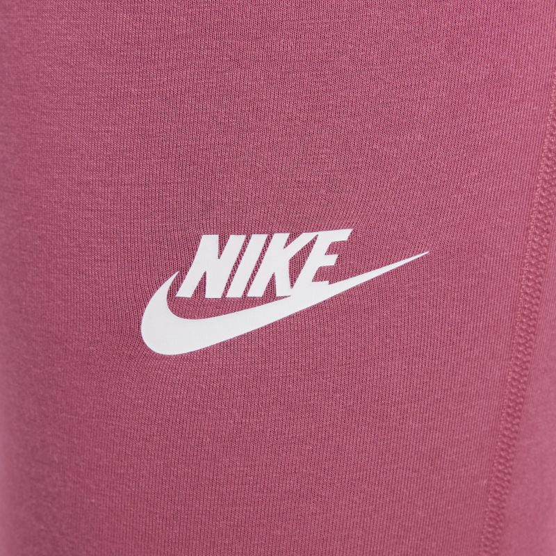 Nike Sportswear Classic High-Waisted - sweet beet/white