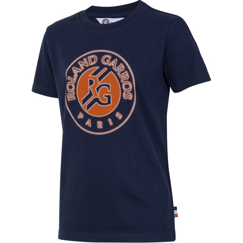 Roland Garros Kids Big Logo - navy