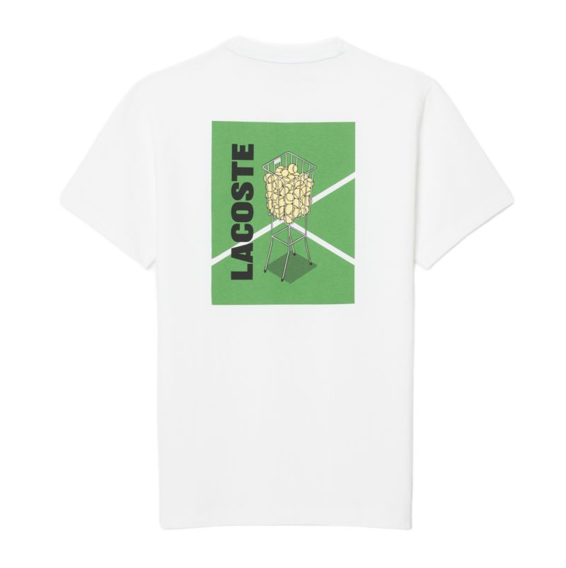 Lacoste Ultra Dry Printed Tennis - white