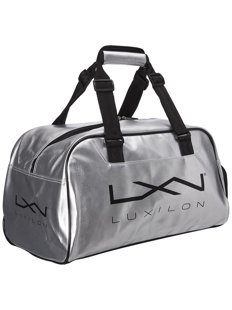 Wilson Luxilon Duffel Bag - silver/black