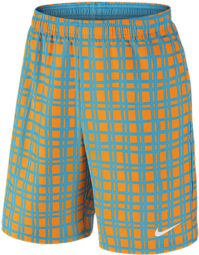 nike plaid tennis shorts