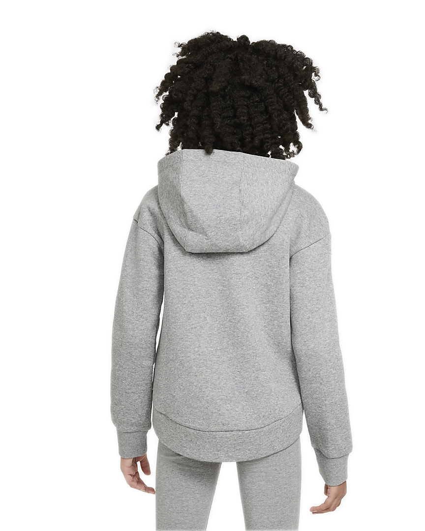 Nike Sportswear Club Fleece FZ Hoodie G - carbon heather/white