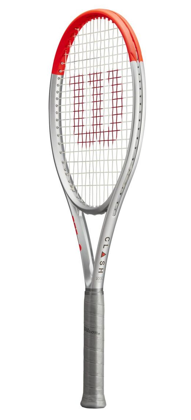 wilson-clash-100l-silver-naciag-usluga-serwisowa-3 Wilson Clash 100L Silver + naciąg + usługa serwisowa