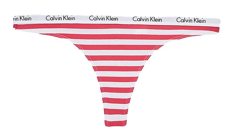 0000D1617E_5XF_main Calvin Klein Thong 1P - rainer stripe/cut rose