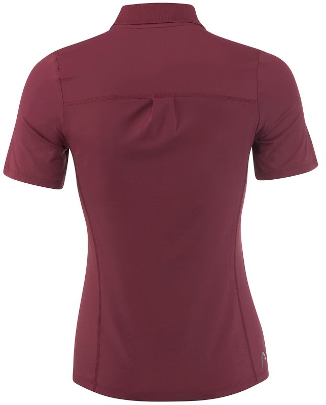 Head Performance Polo W - burgundy
