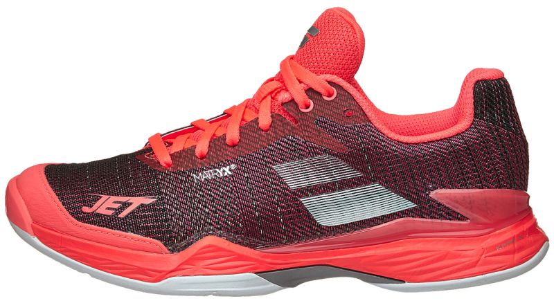 Babolat Jet Mach II Clay Women - fluo pink/silver/fandango