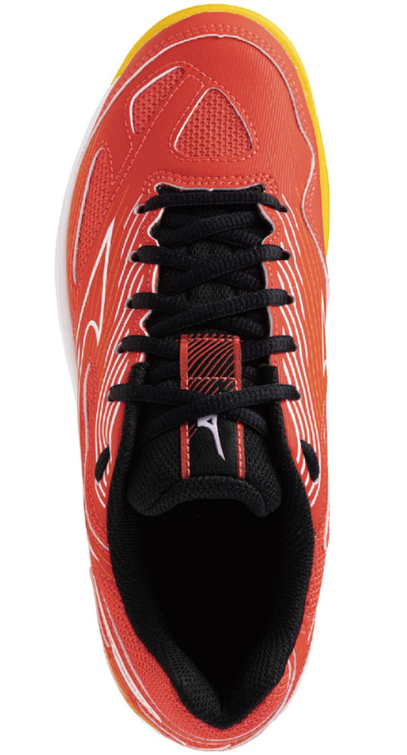 Mizuno Cyclone Speed 4 JR - radiant red/white/carrot