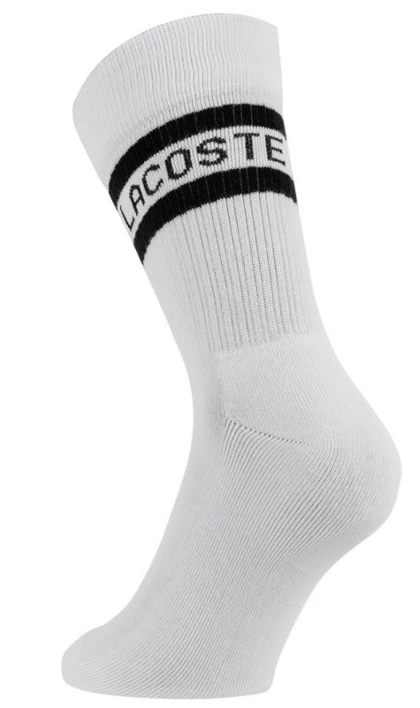 lacoste-men-s-sport-lettered-cotton-blend-socks-white-black-2 Lacoste Men's SPORT Lettered Cotton Blend Socks - white/black