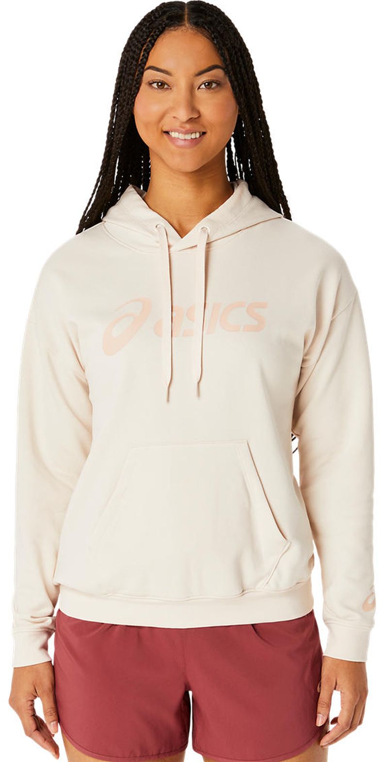 Asics Big Asics OTH Hoodie - rose dust/pale apricot Asics Big Asics OTH Hoodie - rose dust/pale apricot