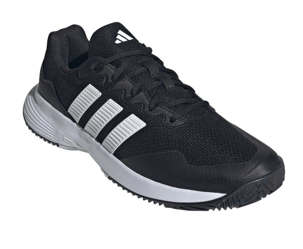Adidas GameCourt 2 M - core black/cloud white/silver metallic