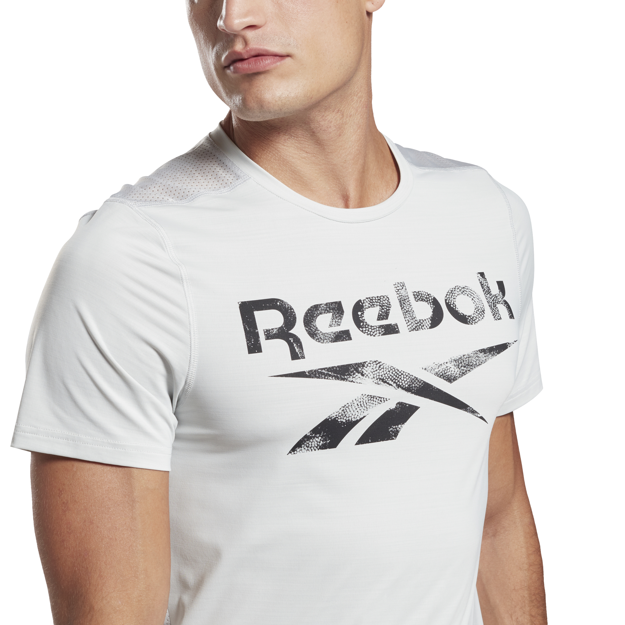 Reebok Workout Ready Activechill Tee M - pure grey