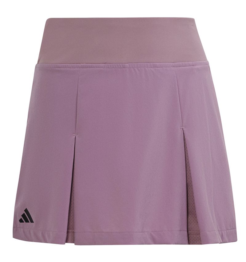 Adidas Girls Club Pleat Skirt - wonder orchid