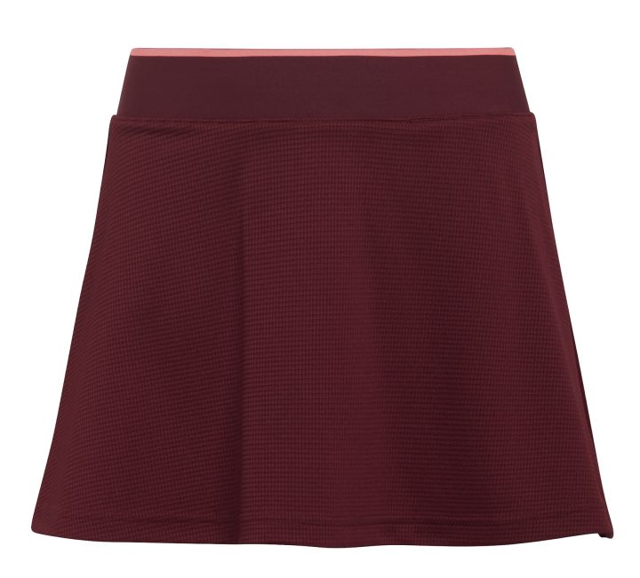 Adidas Club Skirt G - shadow red/acired
