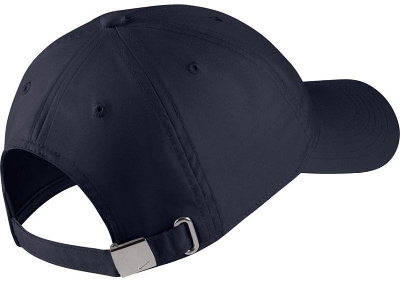 Nike Youth Heritage 86 Cap Metal Swoosh - obsidian/metallic silver