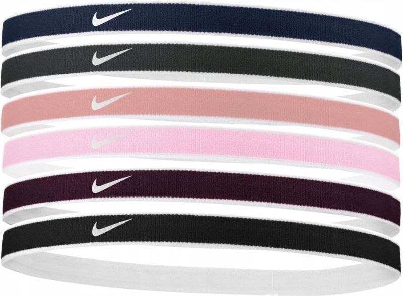 Nike Tipped Swoosh Sport Headbands 6P