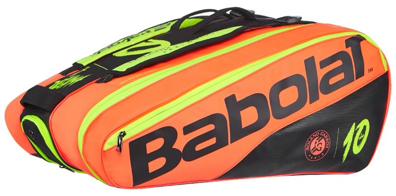 Babolat Pure Decima x12 Roland Garros - black/red/yellow